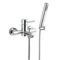 Wall Mount Tub Faucet with Hand Shower